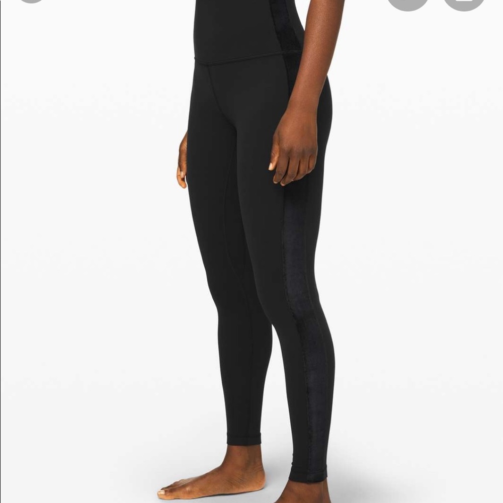 NWT Align super high rise pant 28” Black Velvet